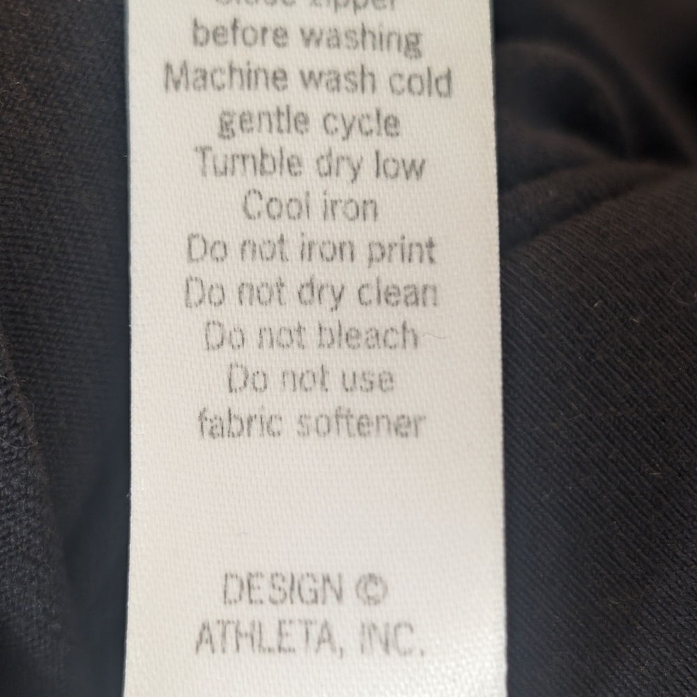 Athleta Women's Leggings Relay Tight Reflective Black Size Small New Without Tag - Picture 11 of 16
